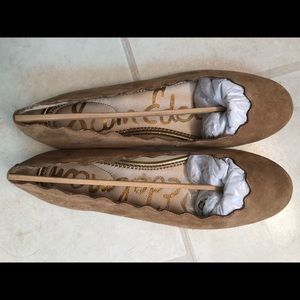 Sam Edelman suede ballet flats